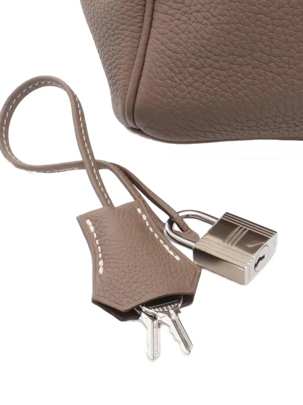Hermès Pre-Owned 2018 バーキン 30 レザーハンドバッグ | ブラウン