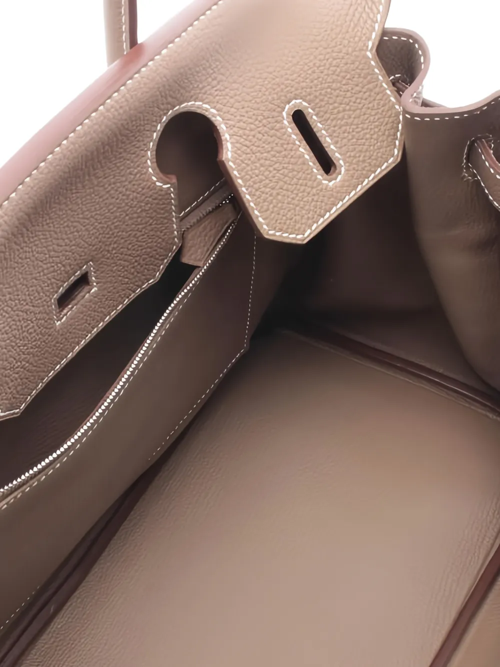 バーキン30/ハンドバッグ/革製 Hermès Pre-Owned 2018 バーキン 30 レザーハンドバッグ | ブラウン