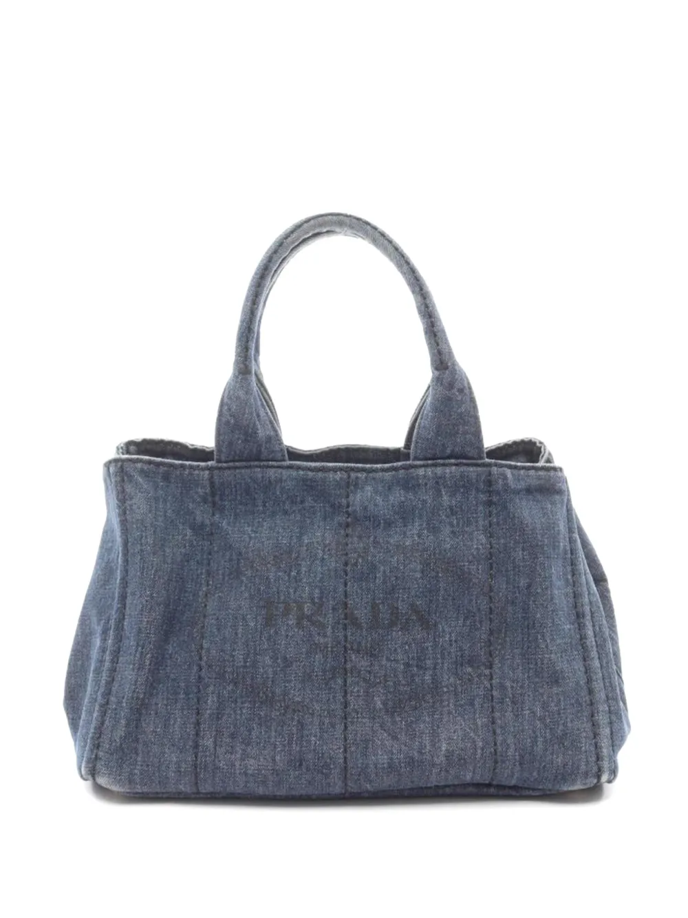 Prada Pre-Owned 2000s CANAPA tote bag - Blu