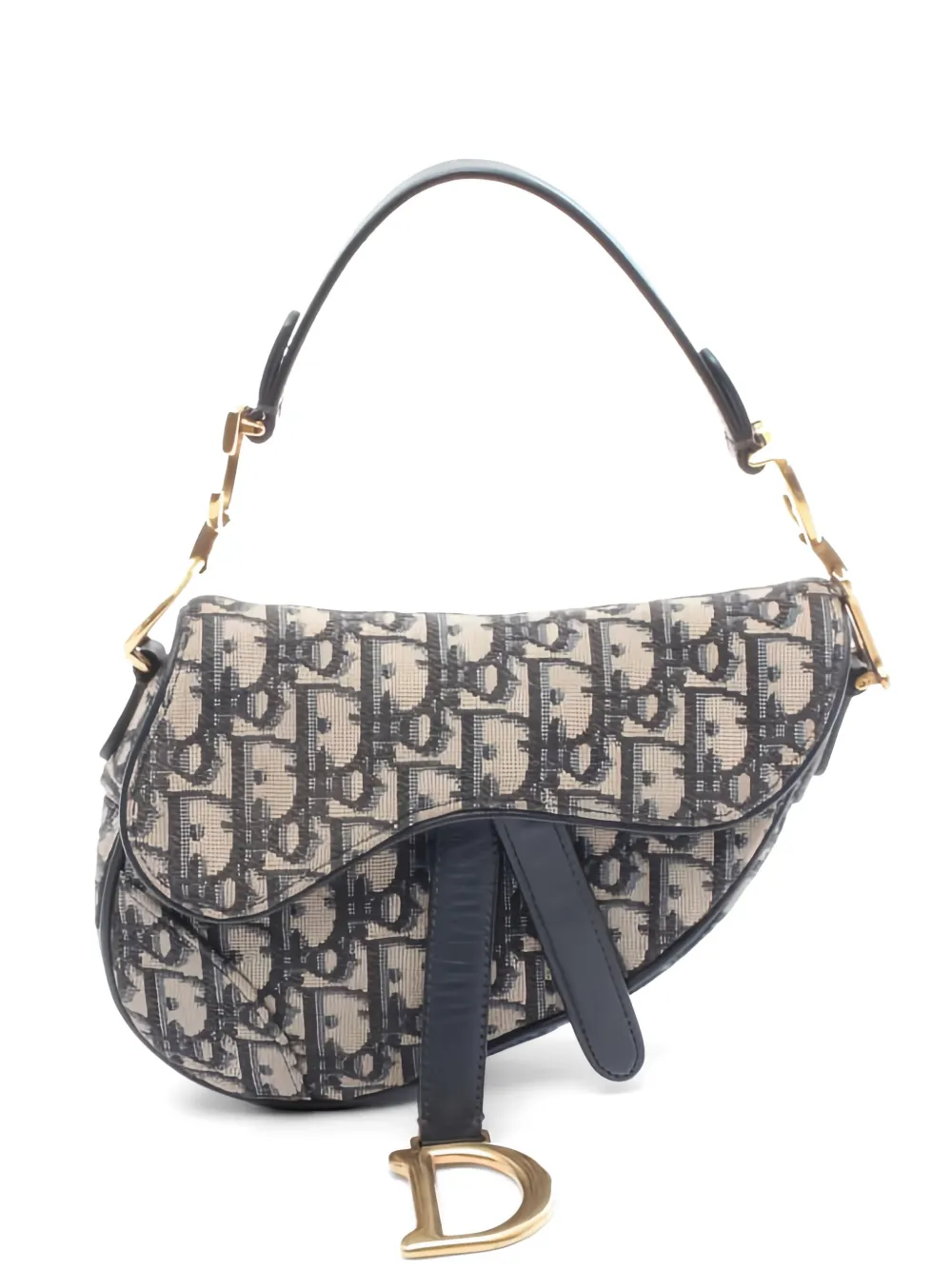 Christian Dior Pre-Owned 2000s Saddle Oblique tote bag - Toni neutri
