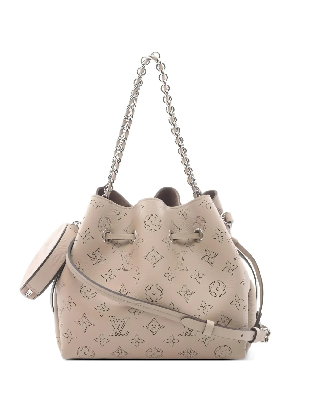 Louis Vuitton Pre-Owned 2021 Bella Mahina Carré chain tote bag - Toni neutri