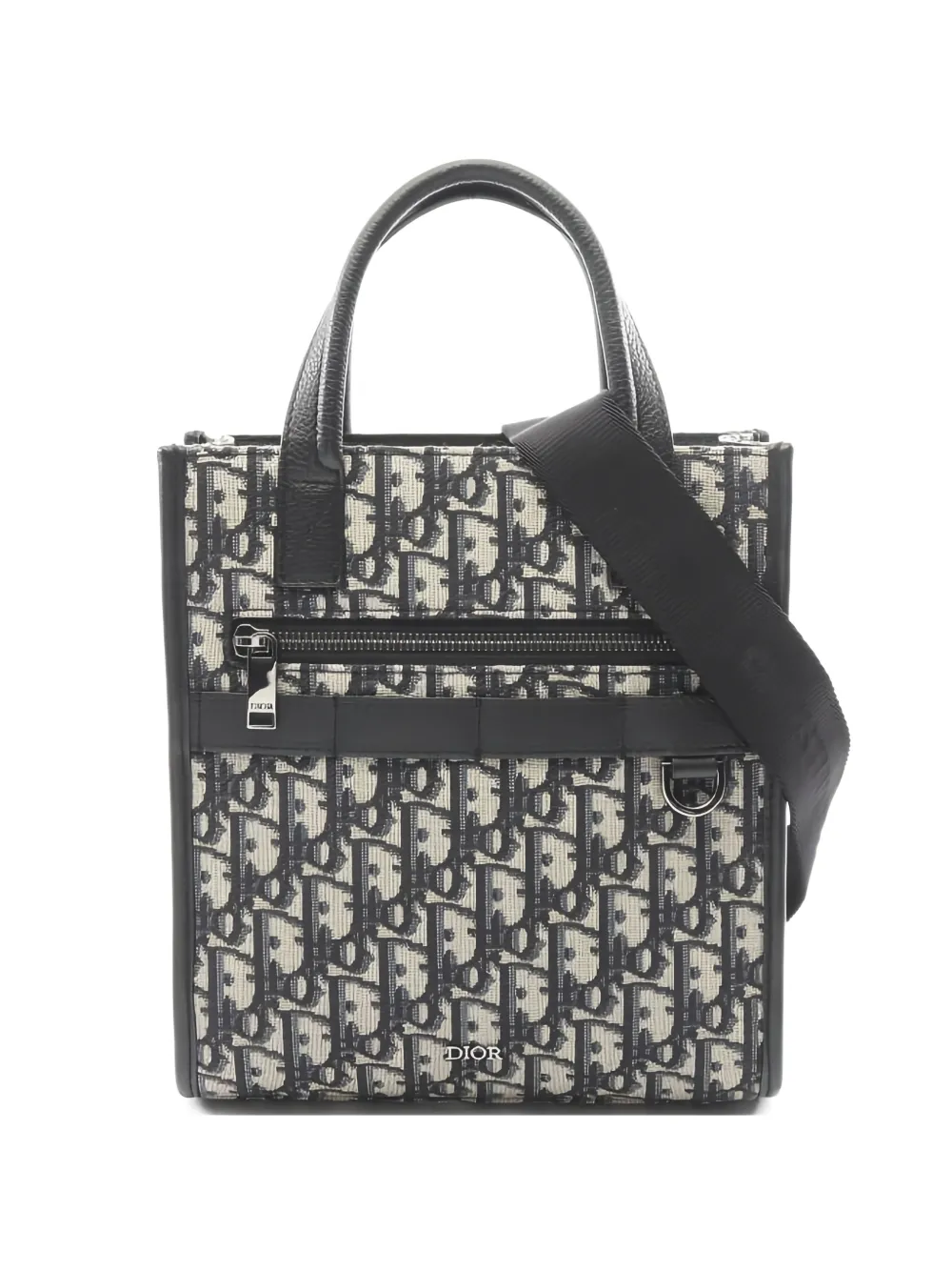 Christian Dior Pre-Owned 2010s Safari oblique handbag - Nero