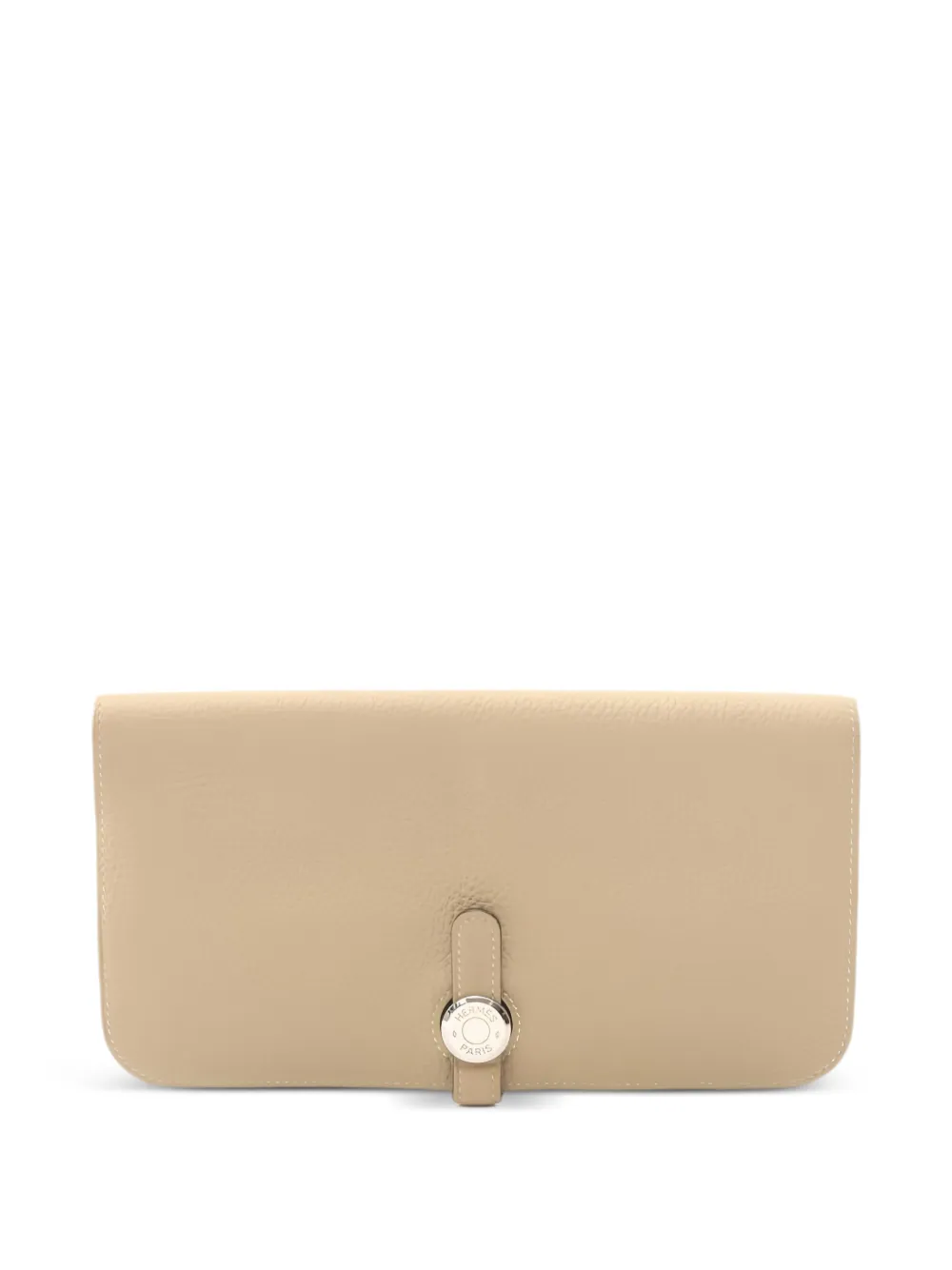 Hermès Pre-Owned 2017 Dogon wallet - Nude
