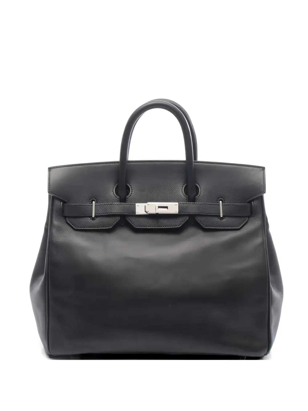 Hermès Pre-Owned 2007 Birkin 32 leather handbag - Nero