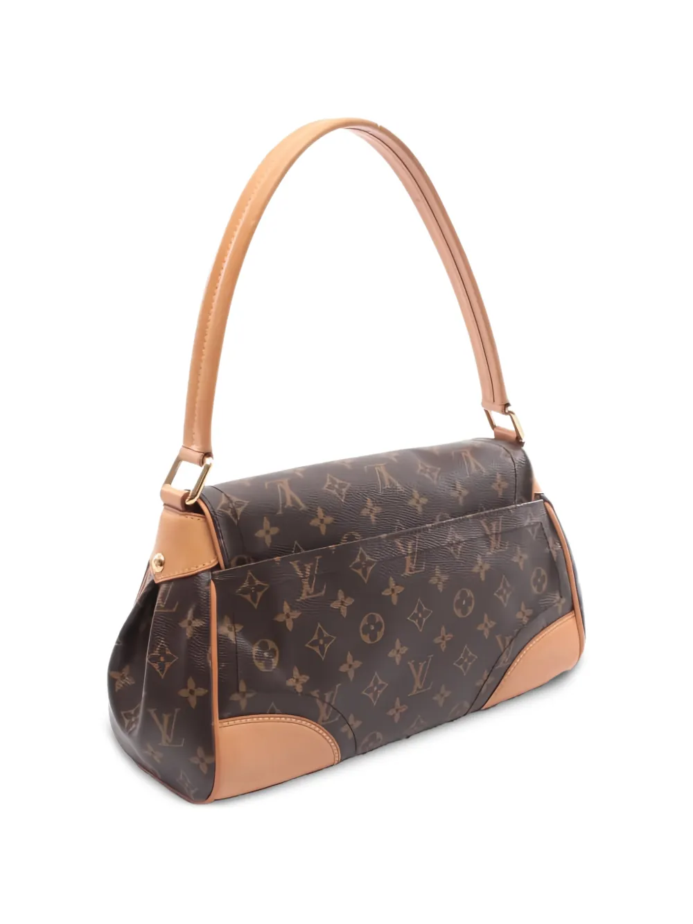  Louis Vuitton Pre-owned Mm Beverly Monogram Shoulder Bag - Brown 