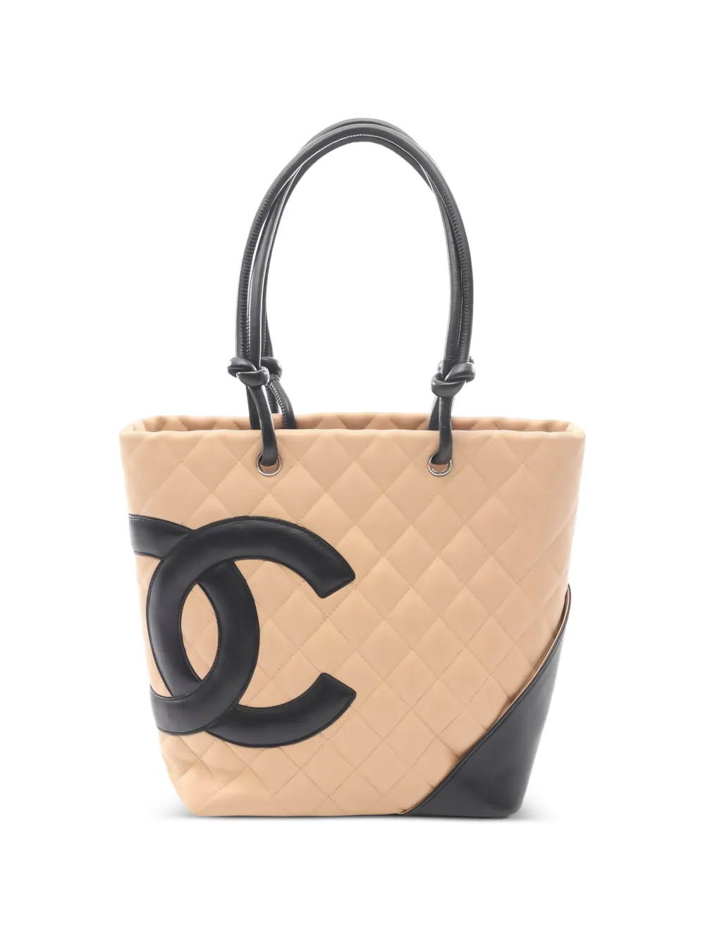 CHANEL Pre-Owned 2005-2006 medium Cambon tote bag - Toni neutri