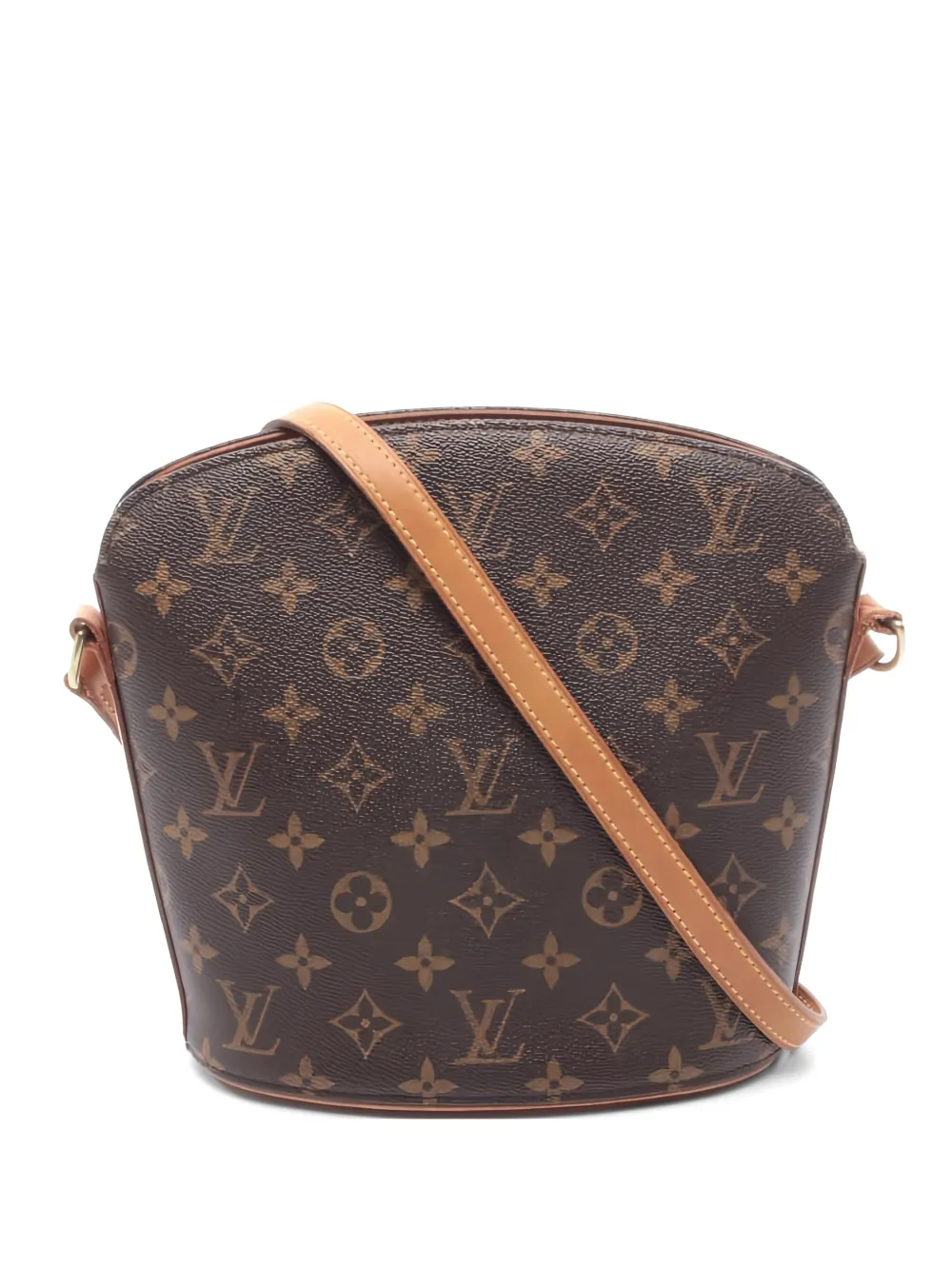 Louis Vuitton Pre-Owned 2003 Druot monogram cross body bag - Marrone