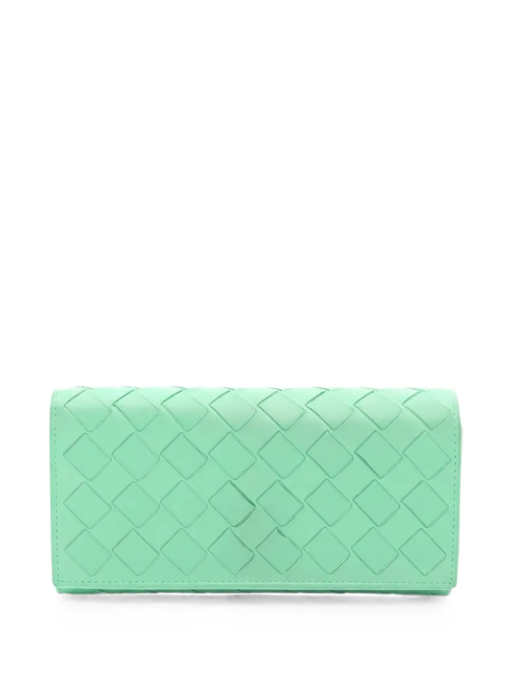 Bottega Veneta Pre-Owned 2000s Intrecciato leather wallet - Verde