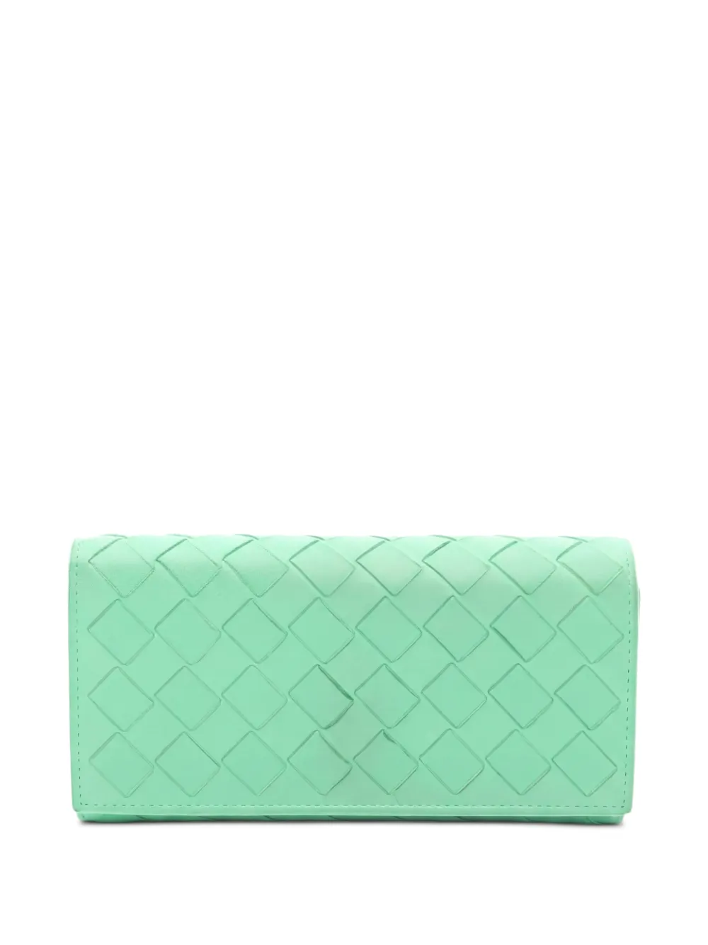 Bottega Veneta Pre-Owned 2000s Intrecciato leather wallet - Grün