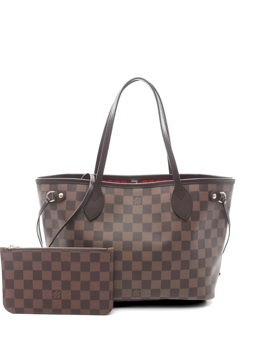 Louis Vuitton Pre-Owned 2021 PM Neverfull Damier Ebene shoulder bag - Marrone