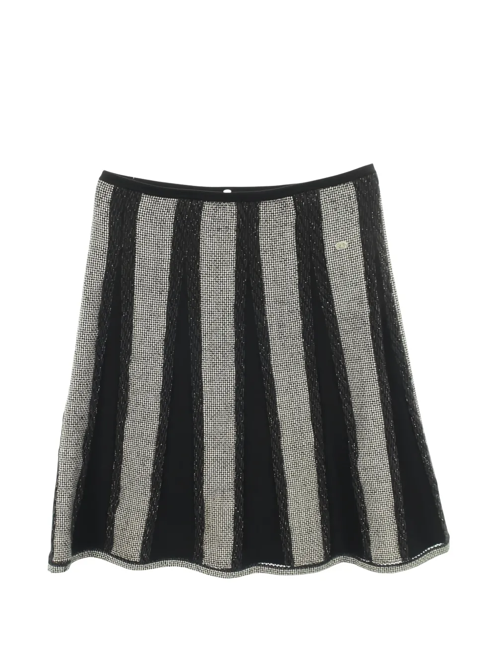 CHANEL Pre-Owned 1998 wool skirt - Schwarz