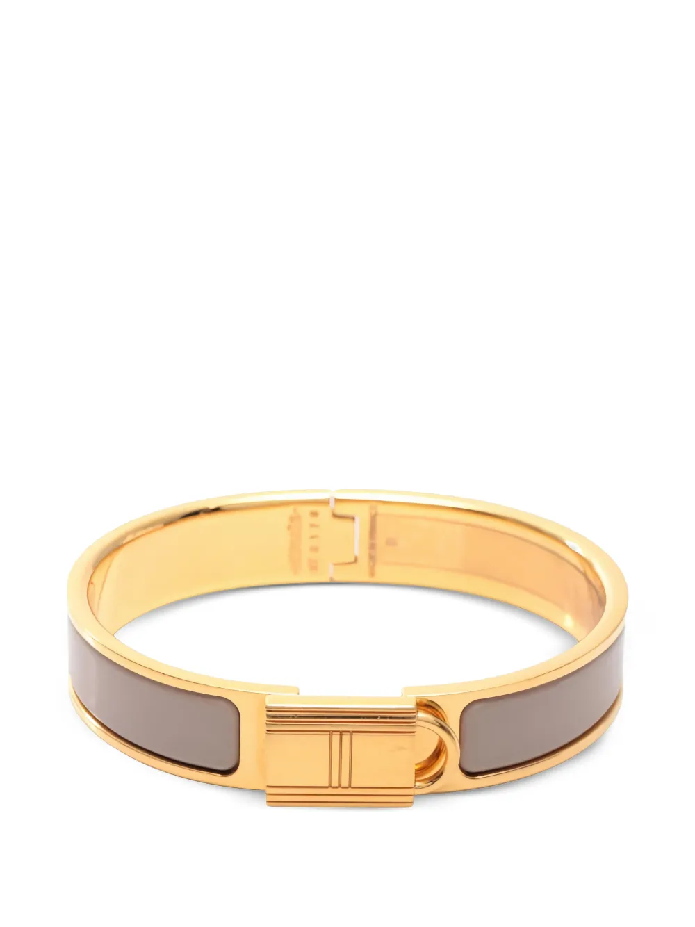 Hermès Pre-Owned 2000s Click Cadena PM bangle - Gold