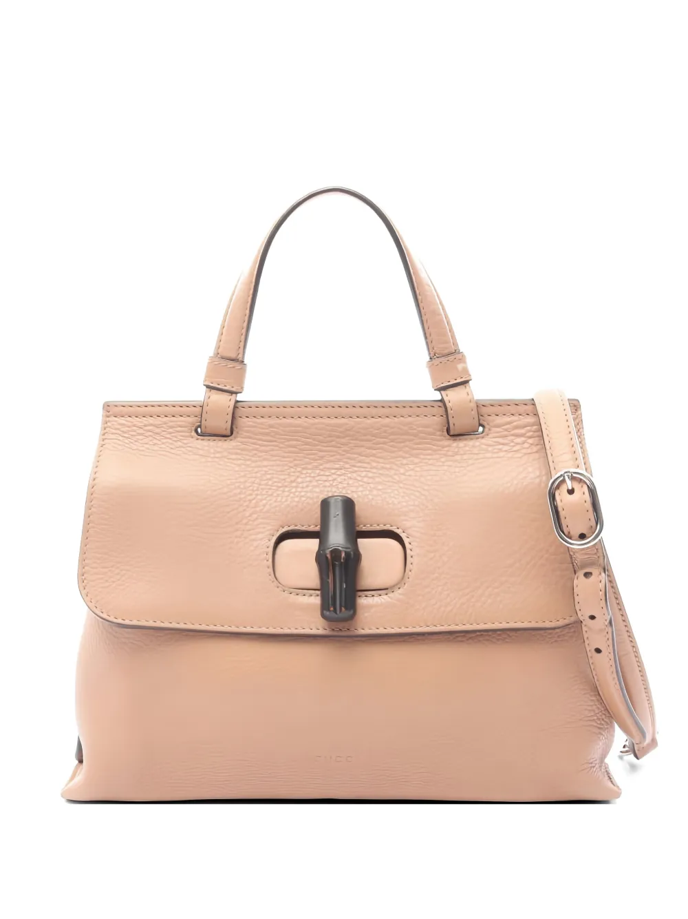 Gucci Pre-Owned 2000s Bamboo Daily leather handbag - Toni neutri