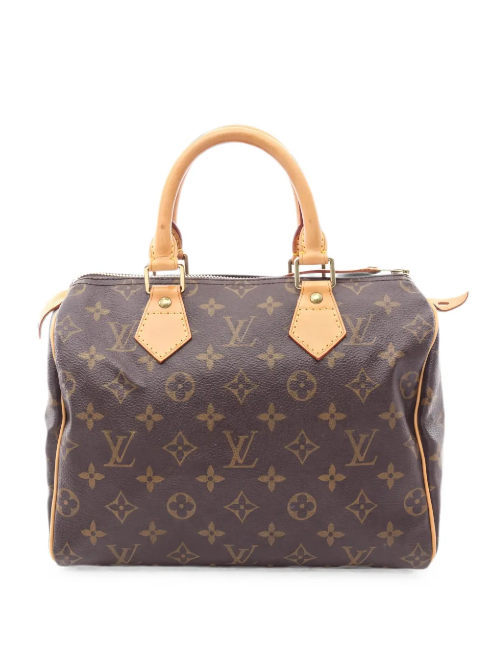 Louis Vuitton Pre-Owned 2003 25 Speedy monogram tote bag - Marrone