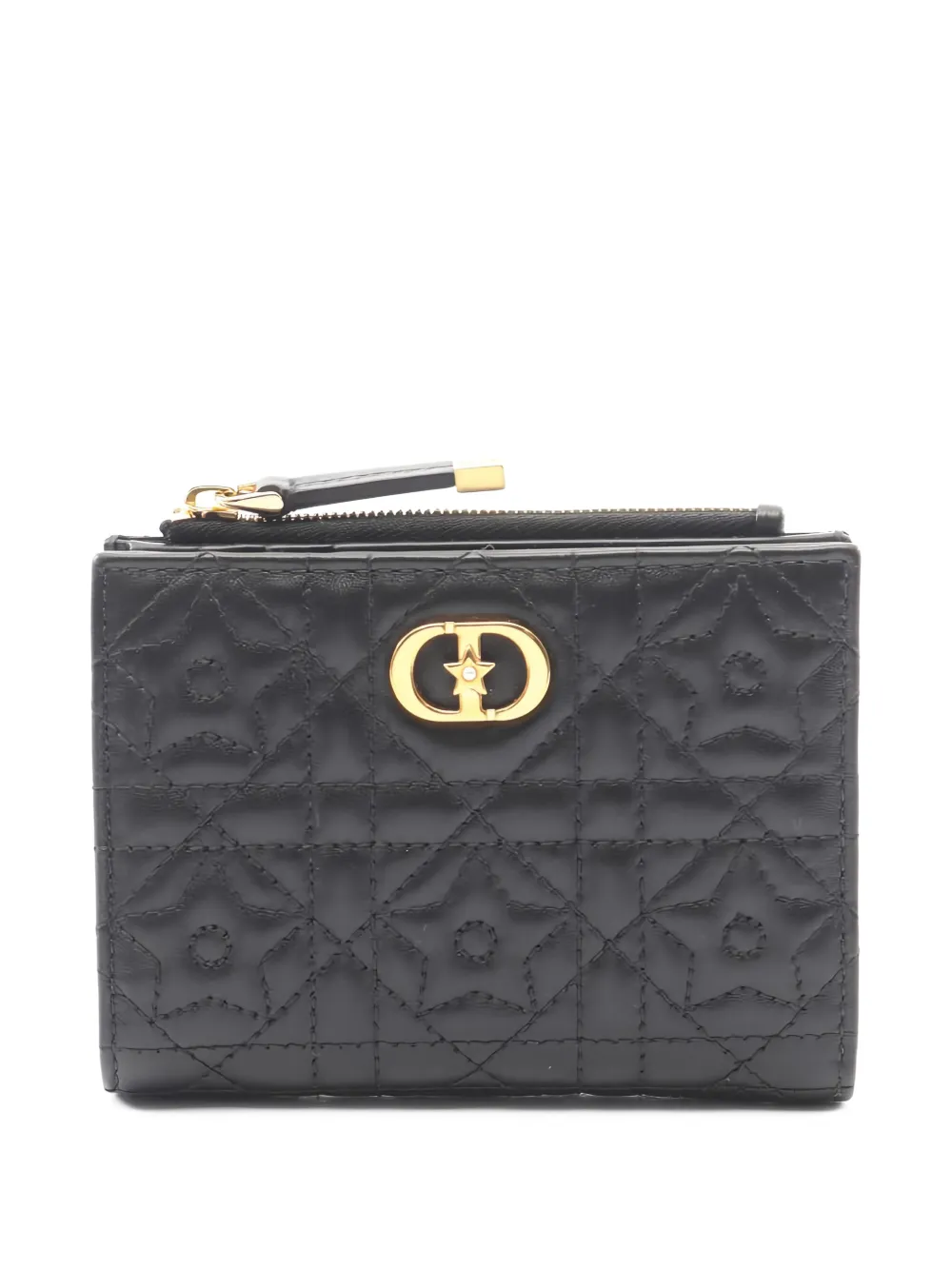 Christian Dior Pre-Owned Caro Dahlia wallet - Nero