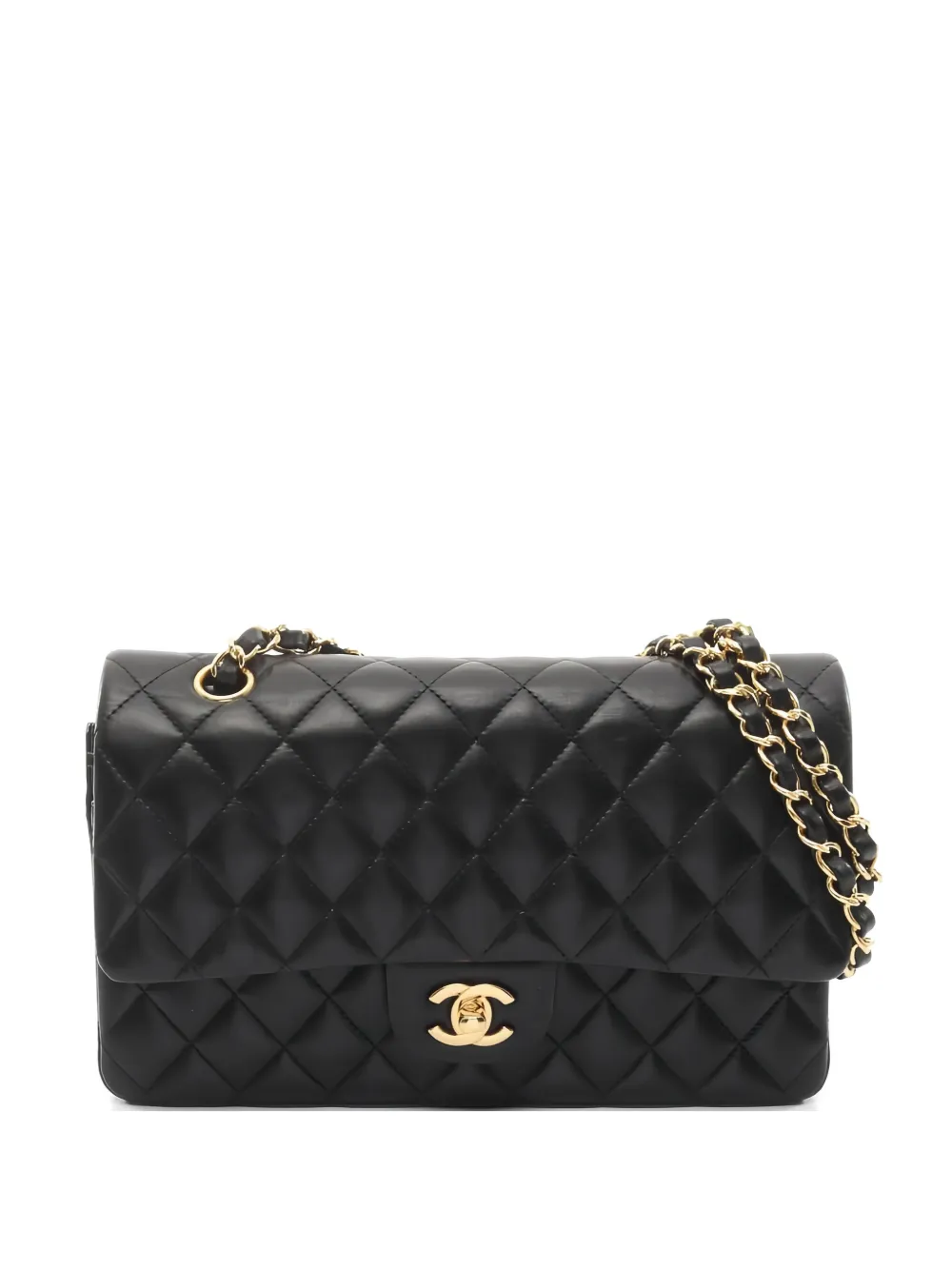 CHANEL Pre-Owned 2014 Matelasse W Flap shoulder bag - Nero