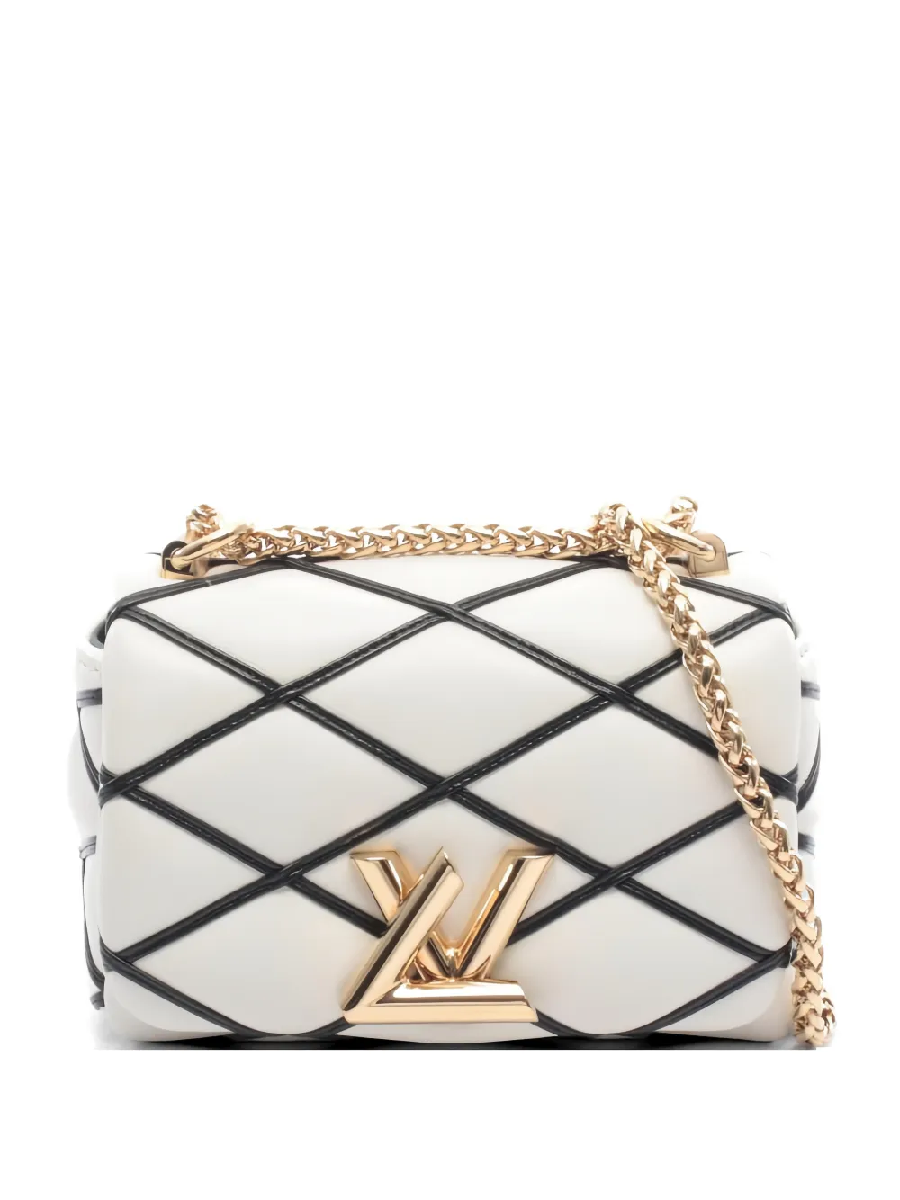 Louis Vuitton Pre-Owned 2021 Pico GO-14 Malletage chain-strap shoulder bag - Weiß