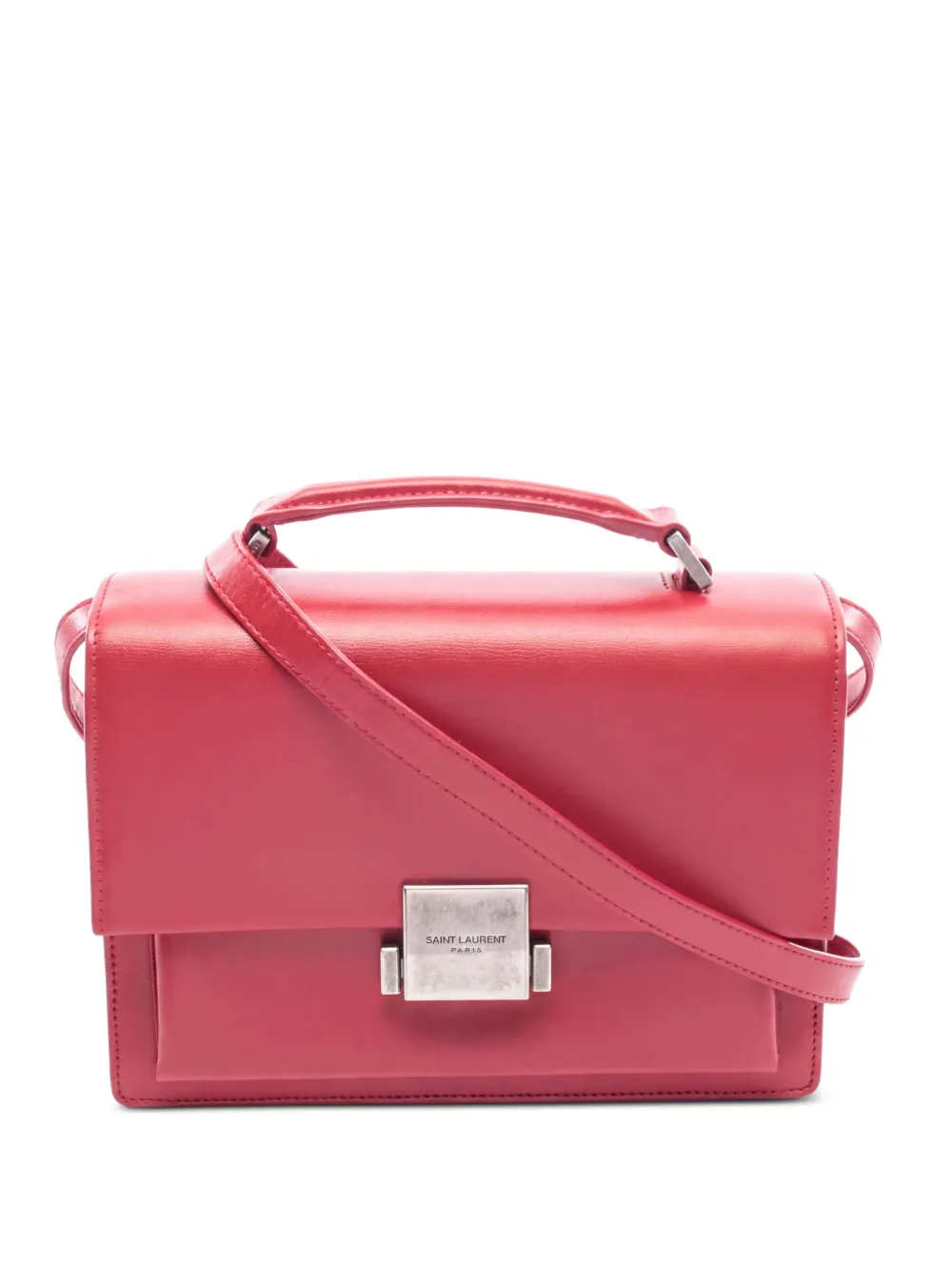 Saint Laurent Pre-Owned 2010s medium Bellechasse leather tote bag - Rosso