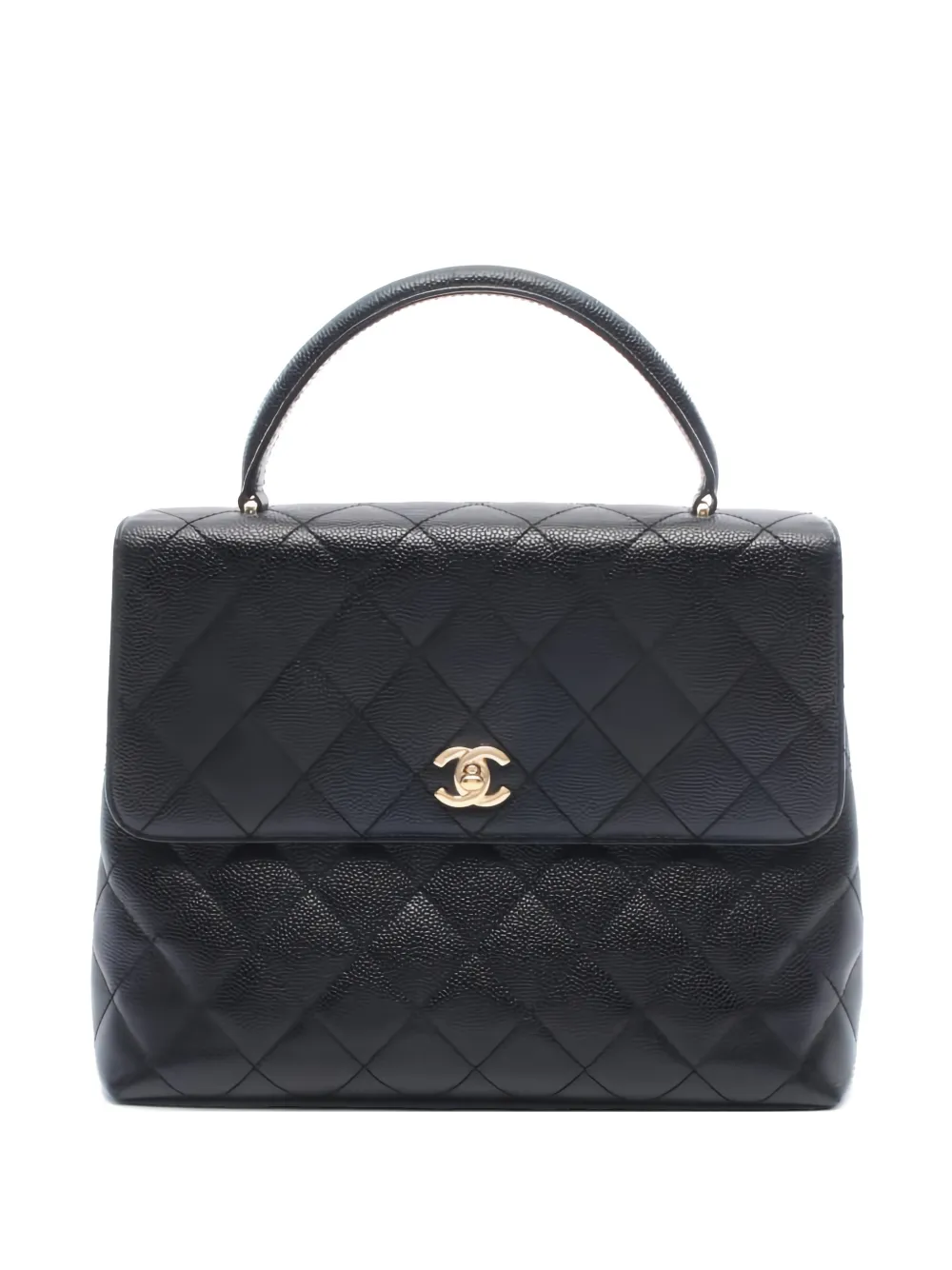 CHANEL Pre-Owned 2002-2003 Kelly handbag - Black