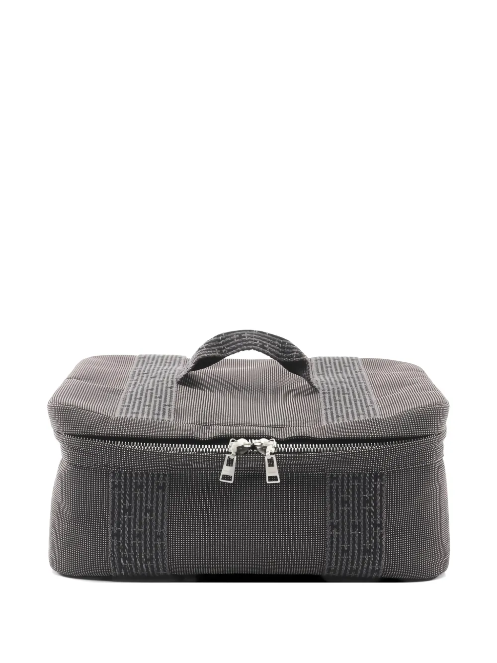 Hermès Pre-Owned 2010s Air Line canvas vanity bag - Grigio