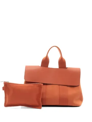 エルメス Hermès Pre-Owned 1997-2014 Toile And Swift Valparaiso PM Handbag