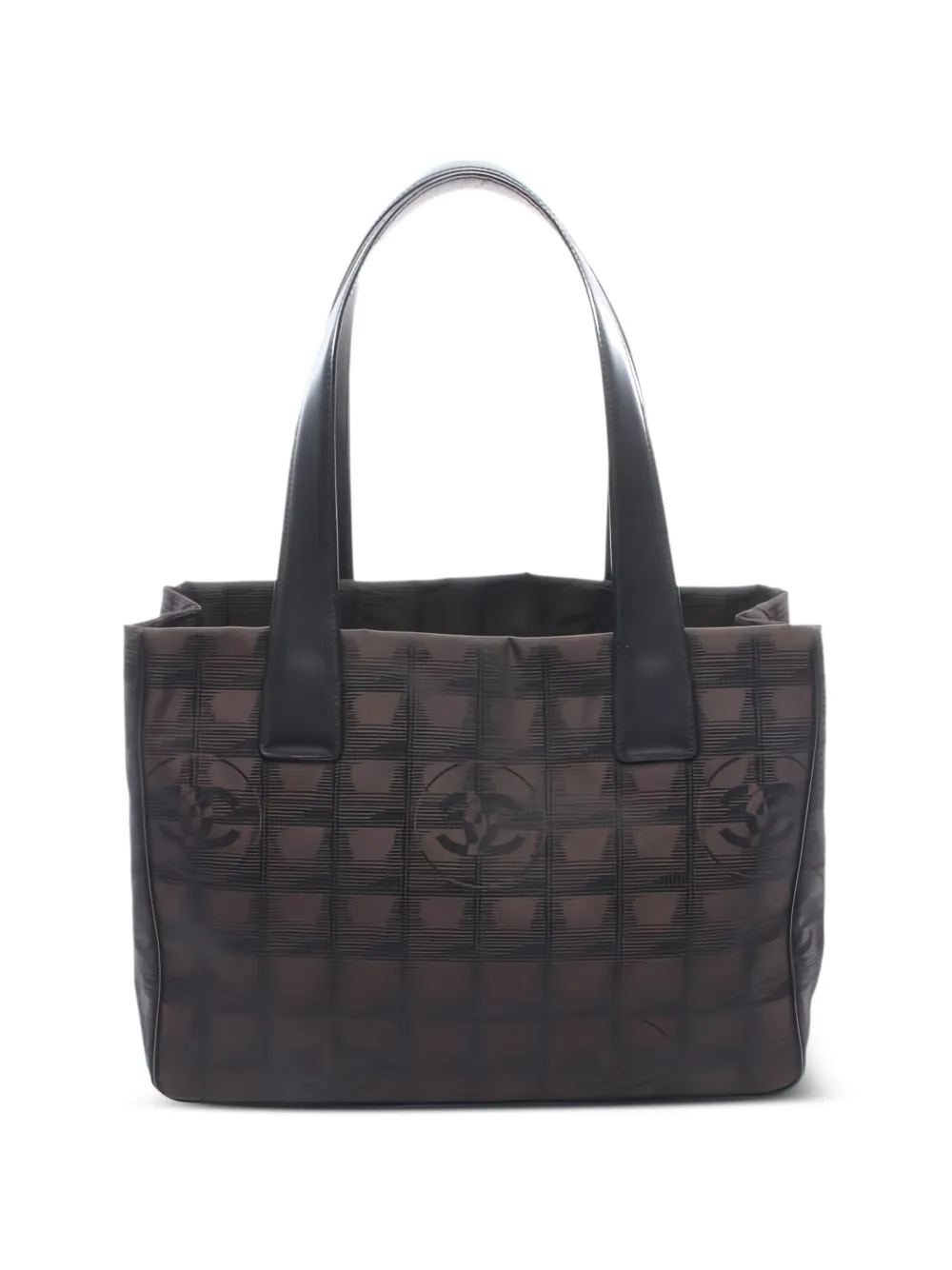 CHANEL Pre-Owned 2000s New Travel Line PM tote bag - Marrone