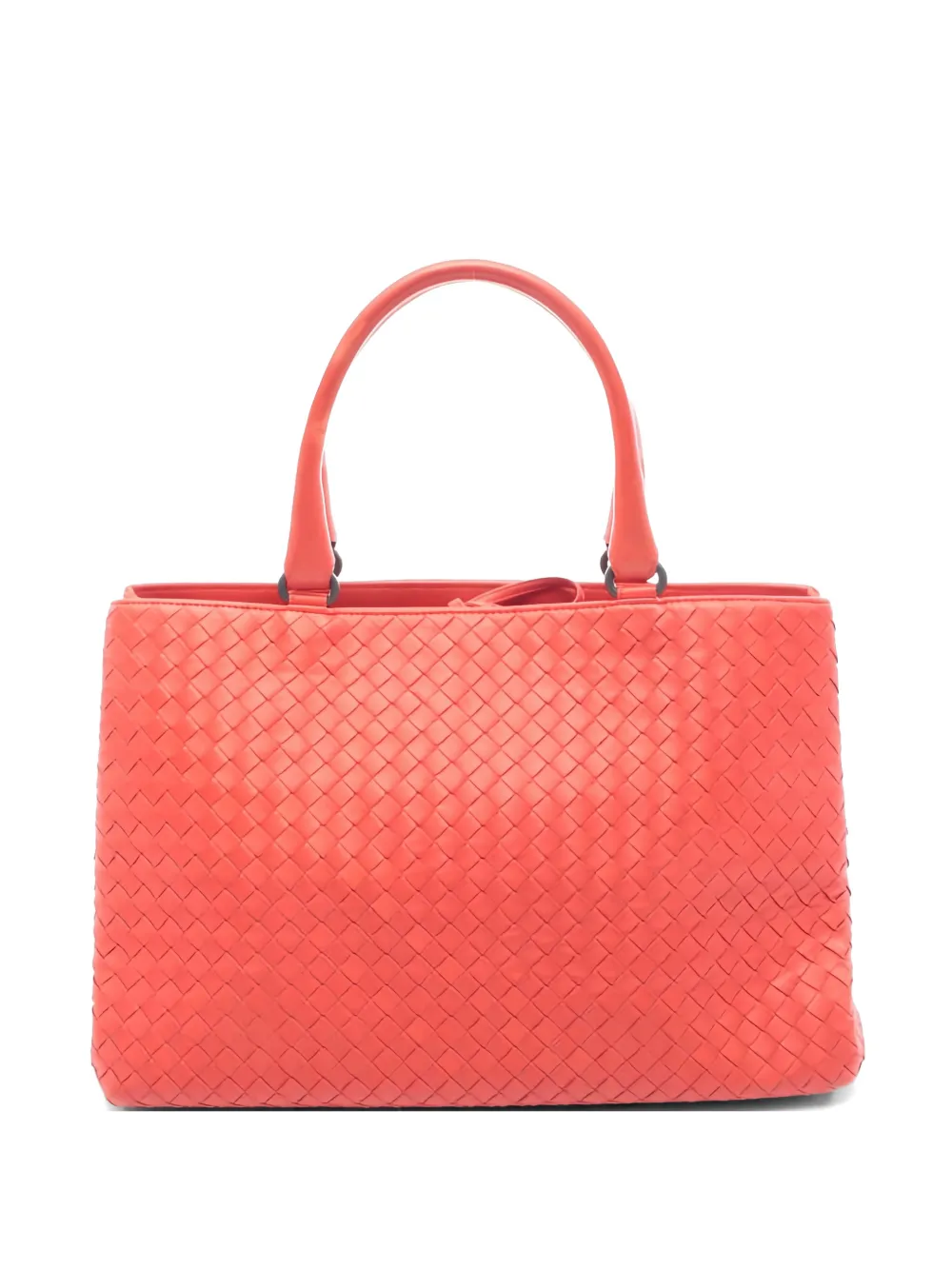 Bottega Veneta Pre-Owned 2010s Intrecciato tote bag - Arancione