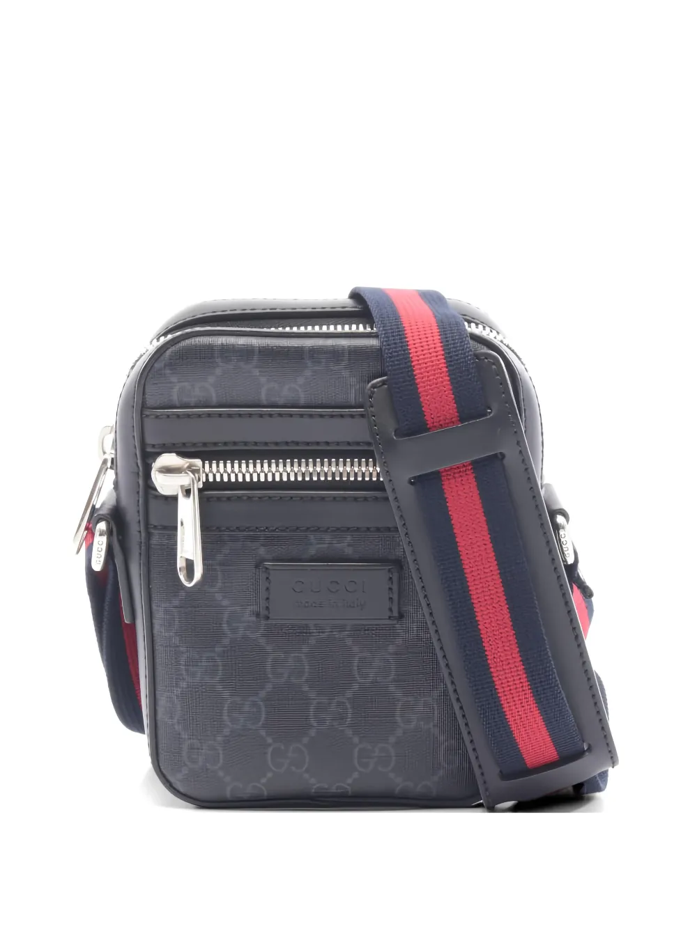 Gucci Pre-Owned 2010s GG Supreme messenger bag - Blau