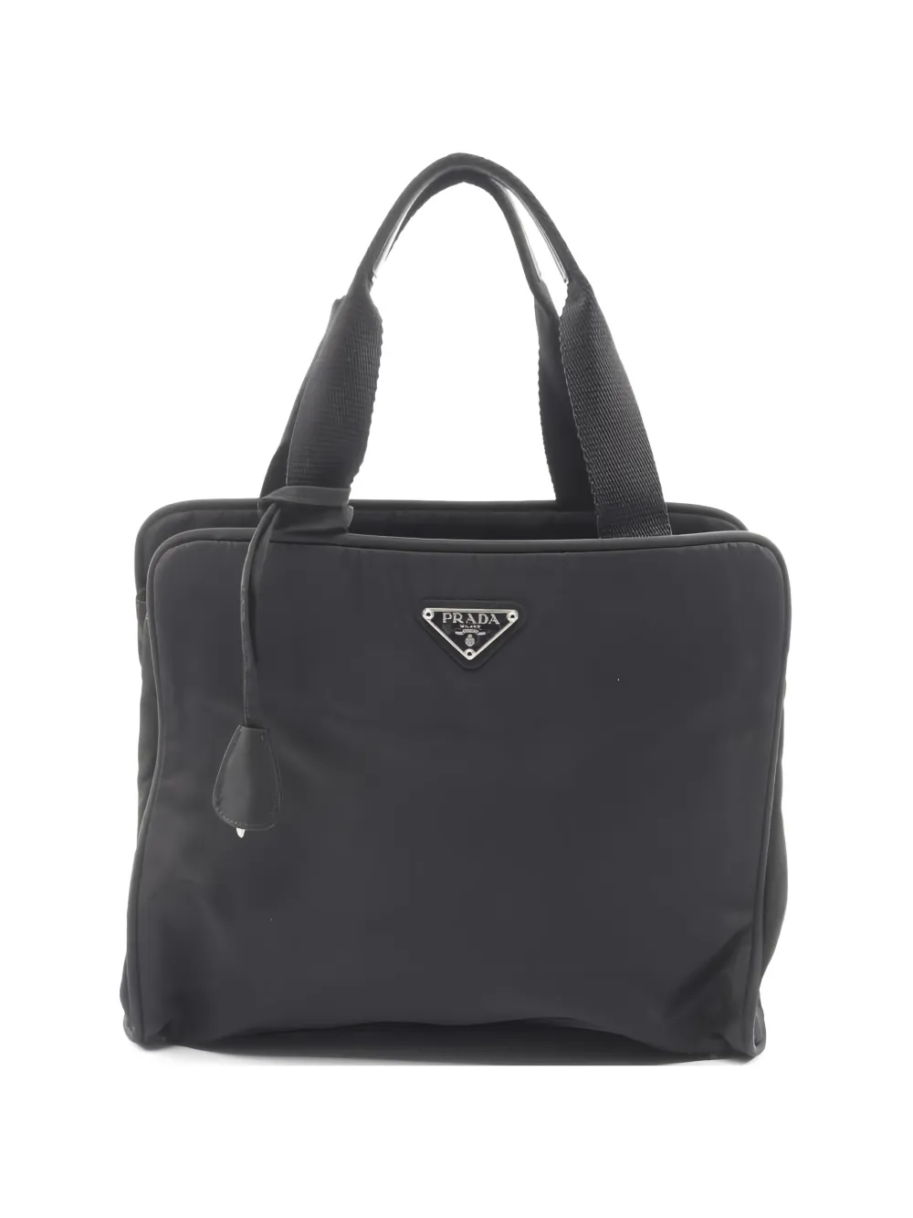 Prada Pre-Owned Borsa tote con logo anni 2000 - Nero