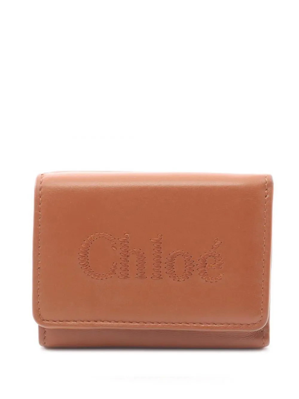 Chloé Pre-Owned 2000s tri-fold wallet - Marrone