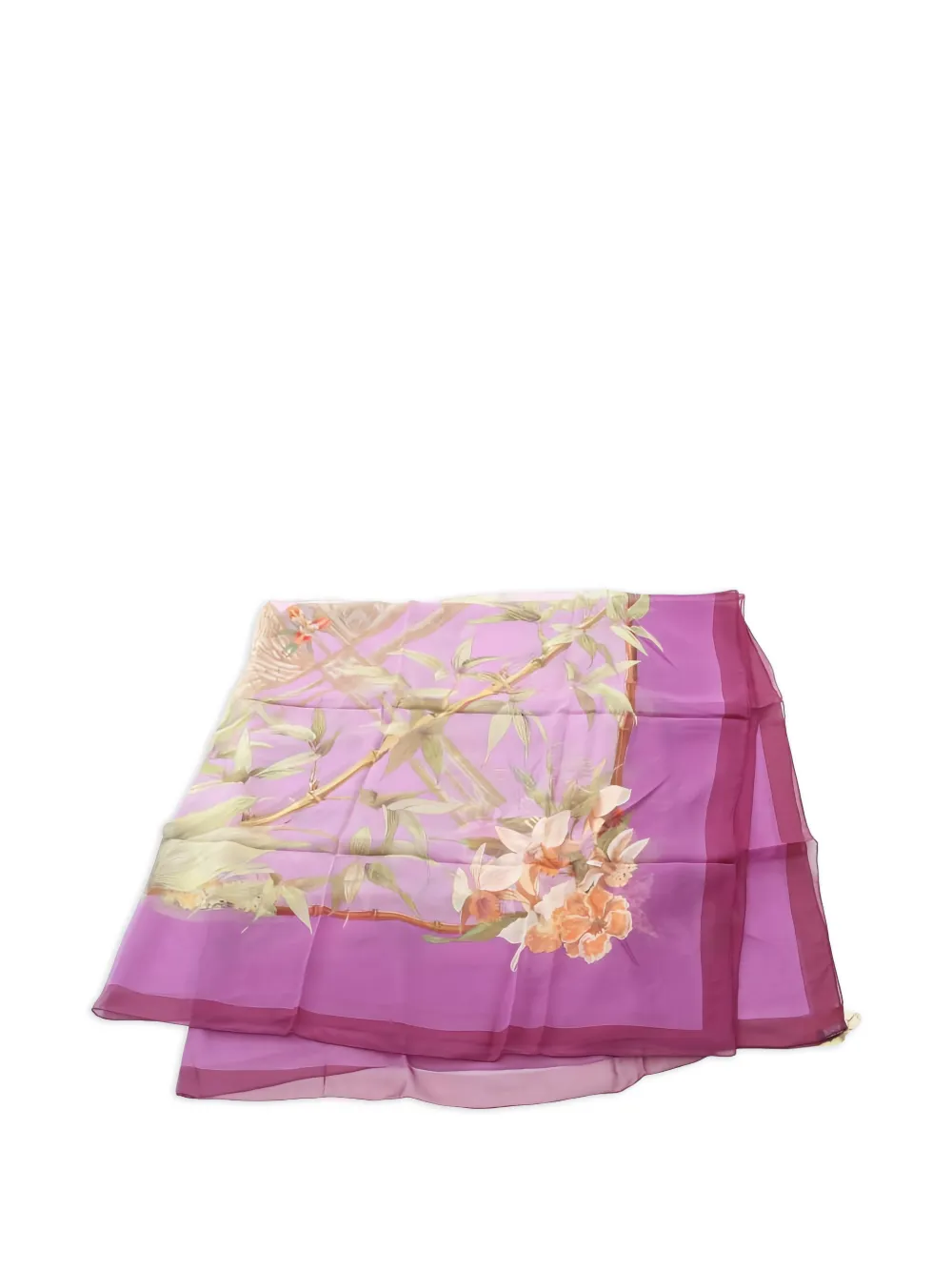 Hermès Pre-Owned 2010s Serenite shawl - Viola