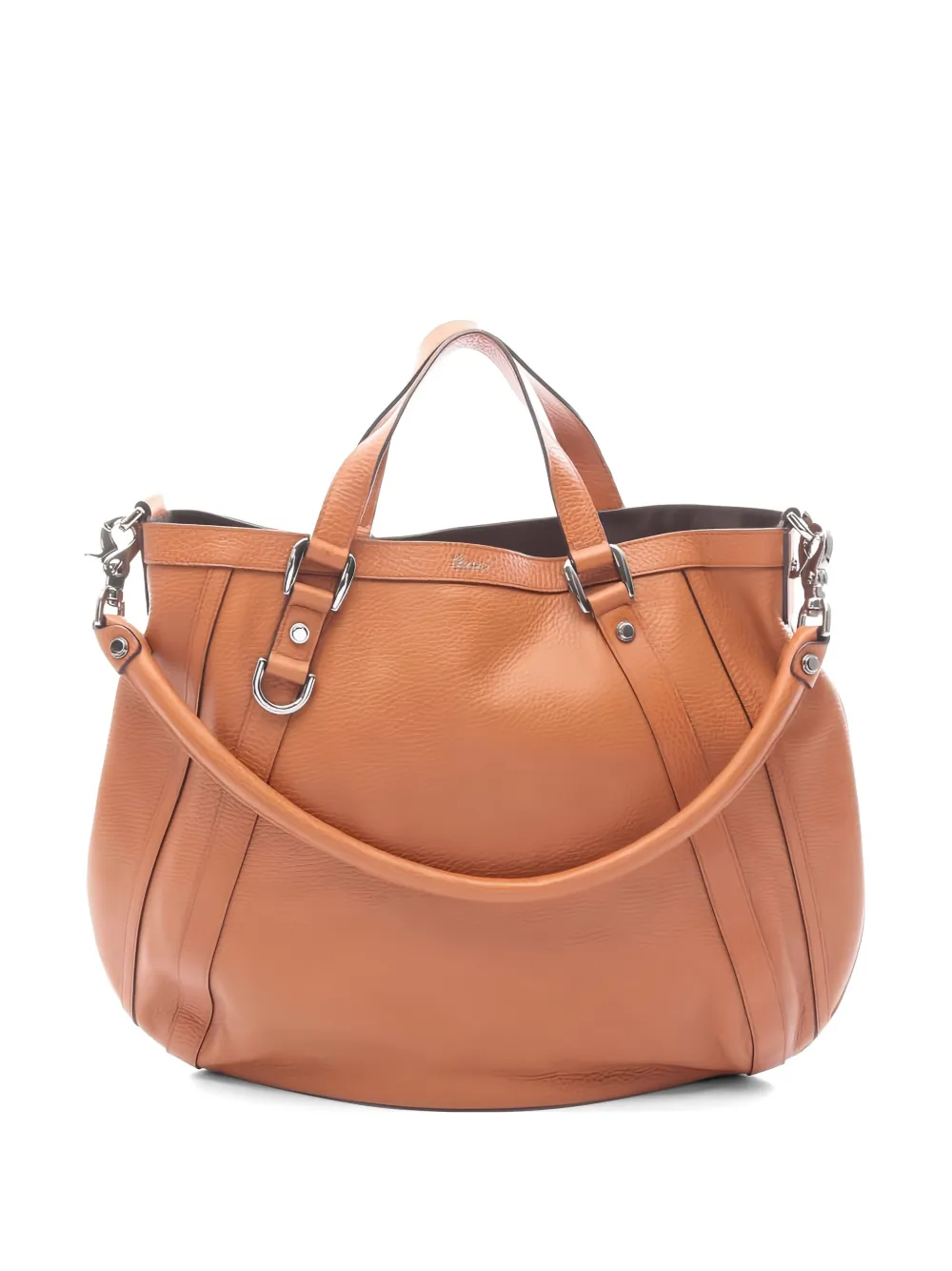 Gucci Pre-Owned 2000s Abby leather tote bag - Marrone