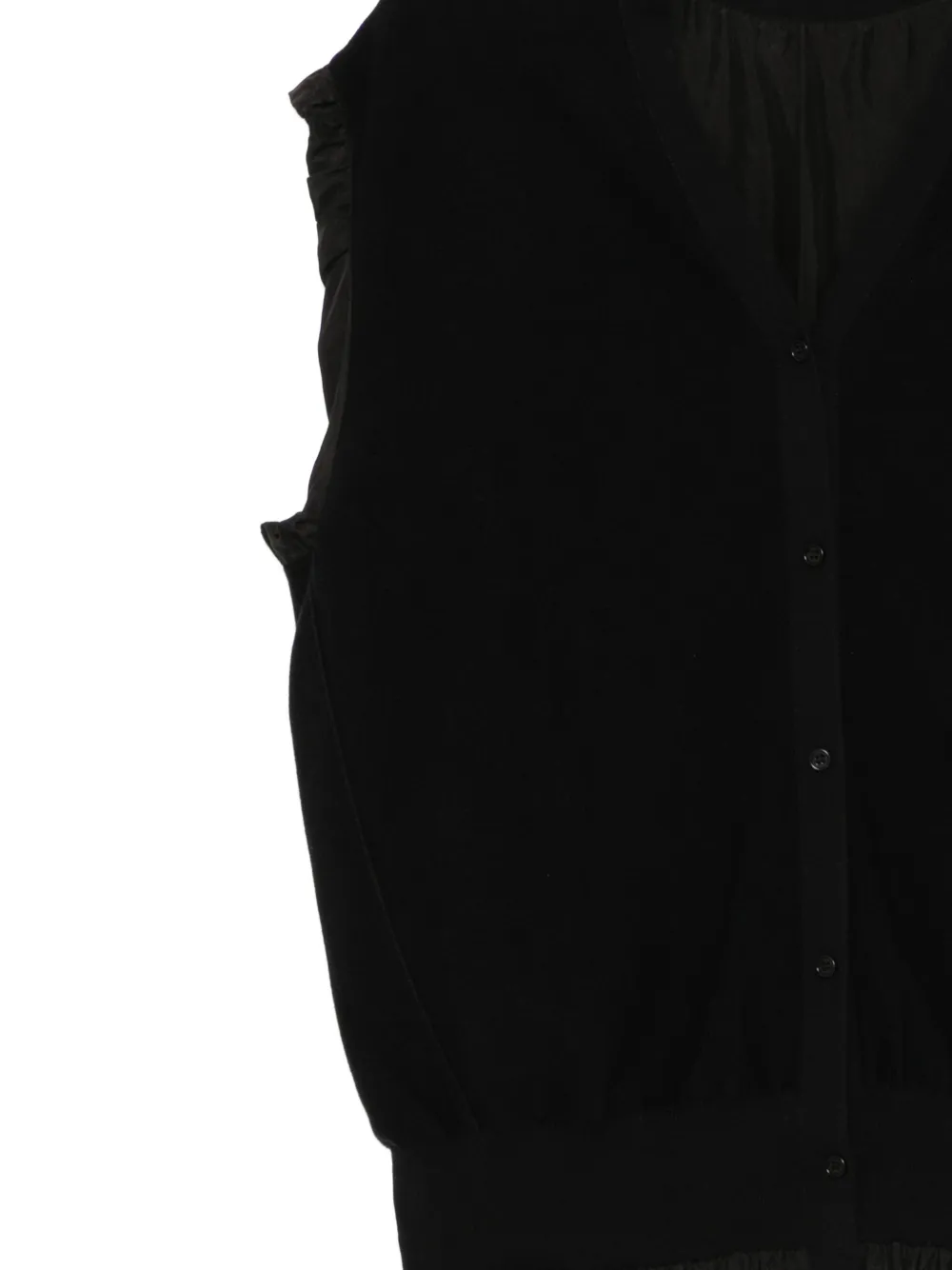 Less Layered Knit Vest In Multi