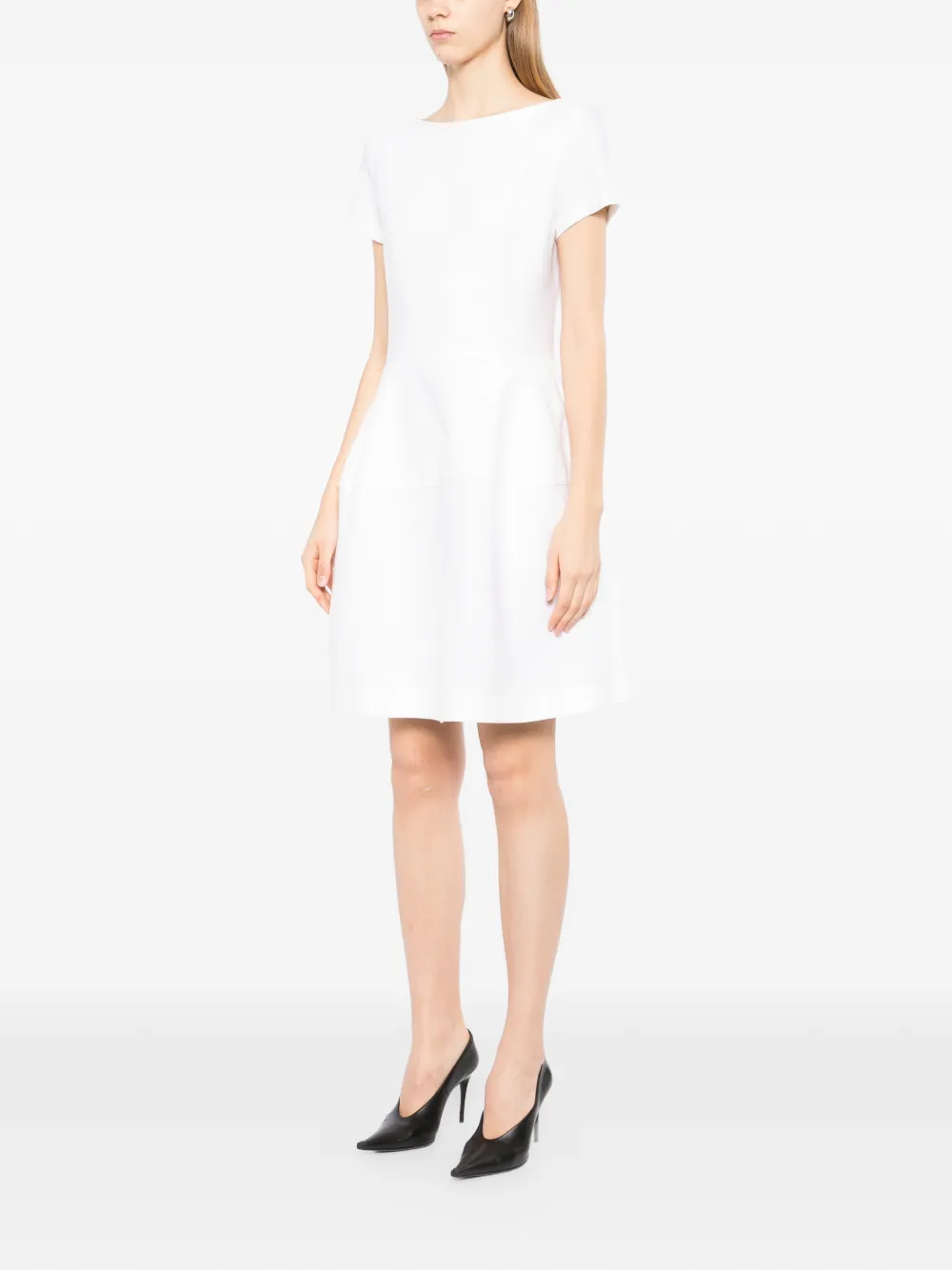 JNBY Mini-jurk met boothals Wit