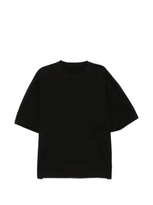 CROQUIS number-embroidered T-shirt | Black | FARFETCH UK