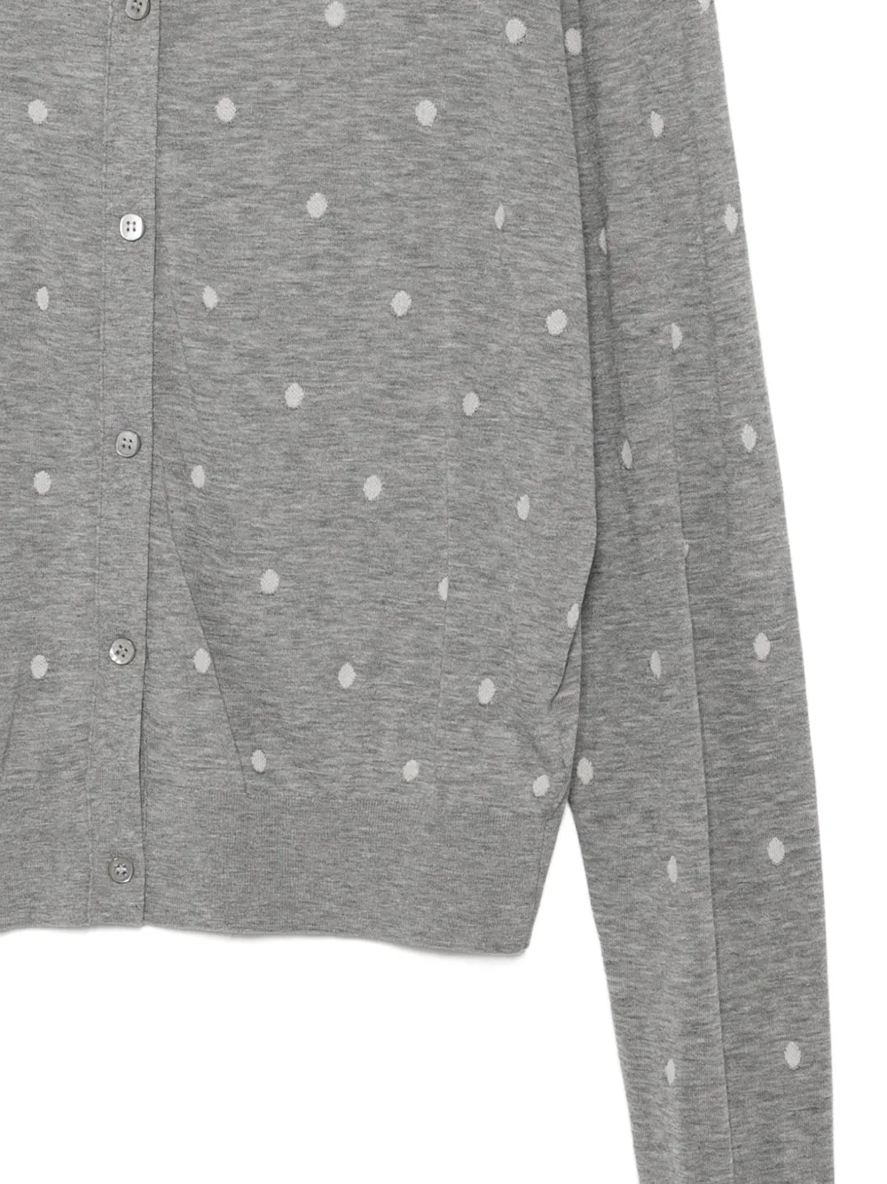 JNBY Vest met stippen Grijs