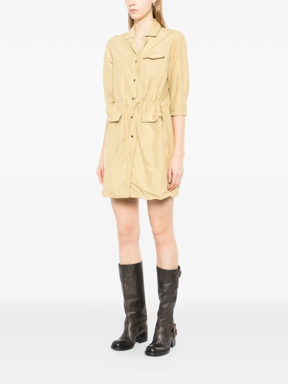 JNBY Mini-jurk met kraag Beige