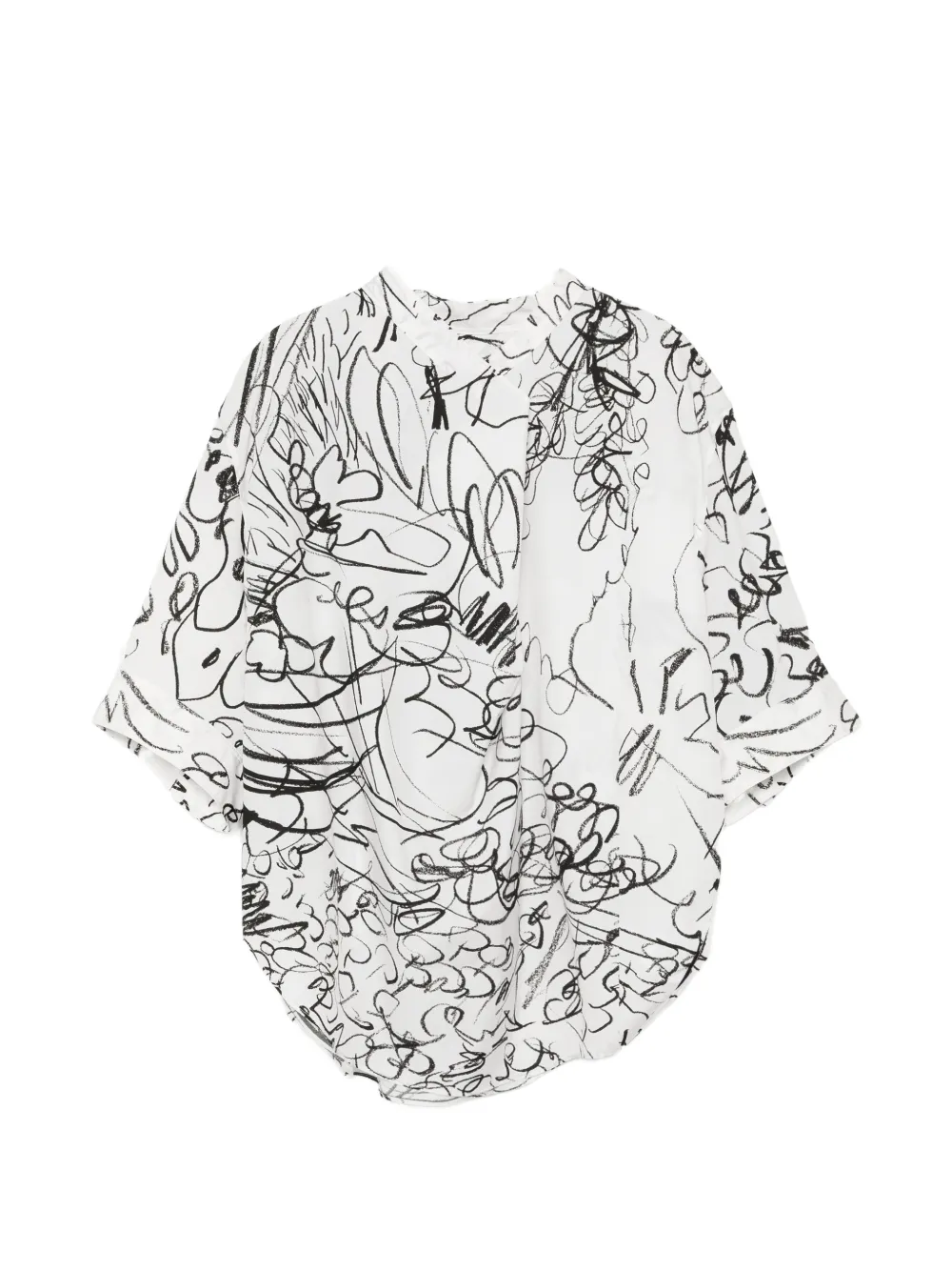 JNBY Botanical Bluse - Weiß