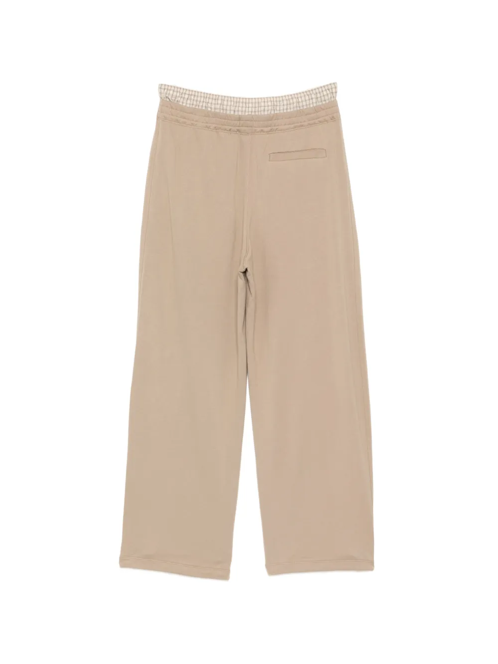 JNBY Geruite broek met tailleband Beige
