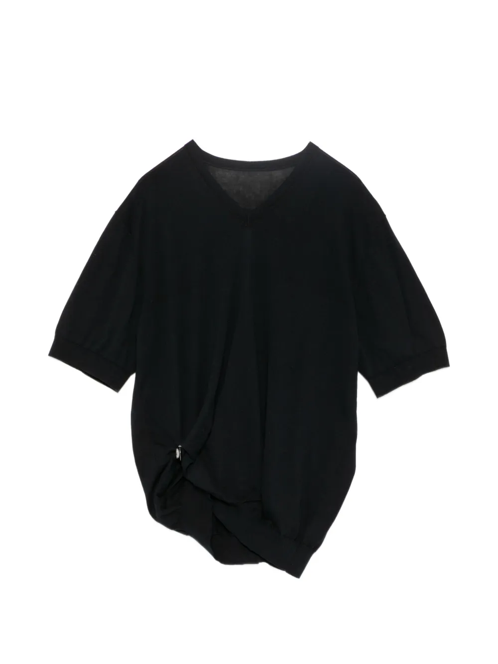 JNBY Maglione con scollo a V - Nero