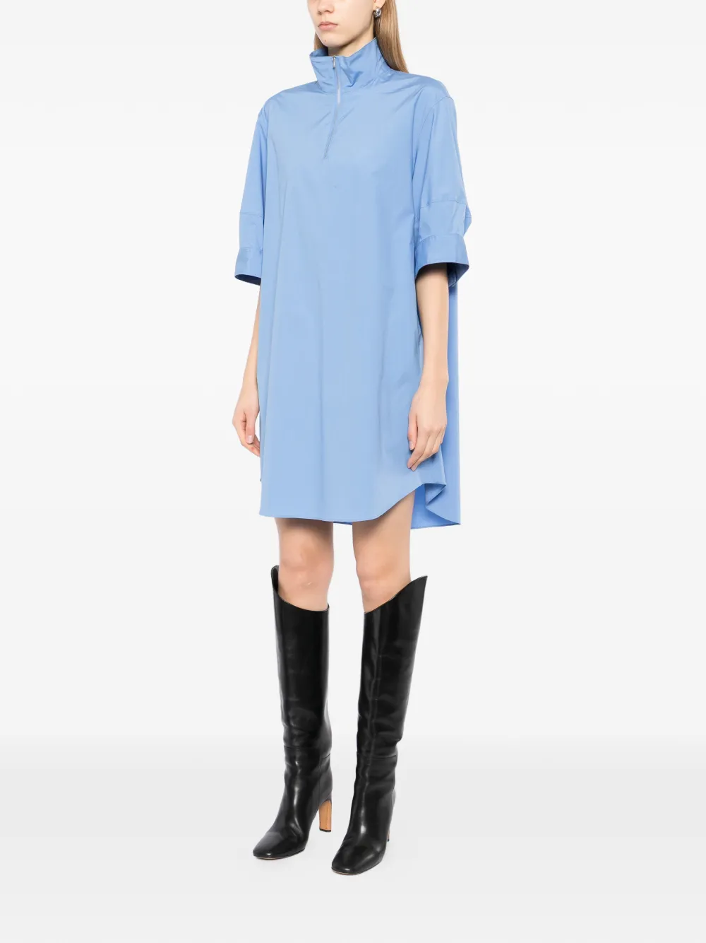 JNBY Mini-jurk van popeline Blauw