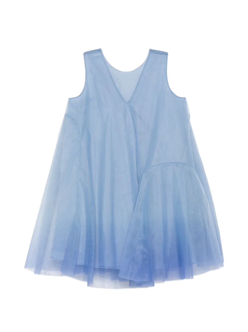 jnby by JNBY Abito One-of-a-Kind in rete con effetto dip dye - Blu