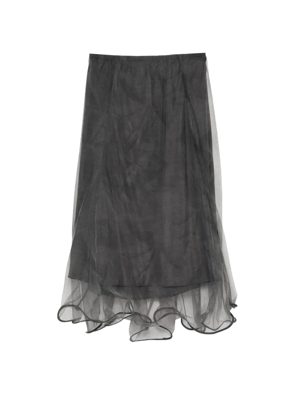 JNBY Gonna midi con design a strati - Grigio