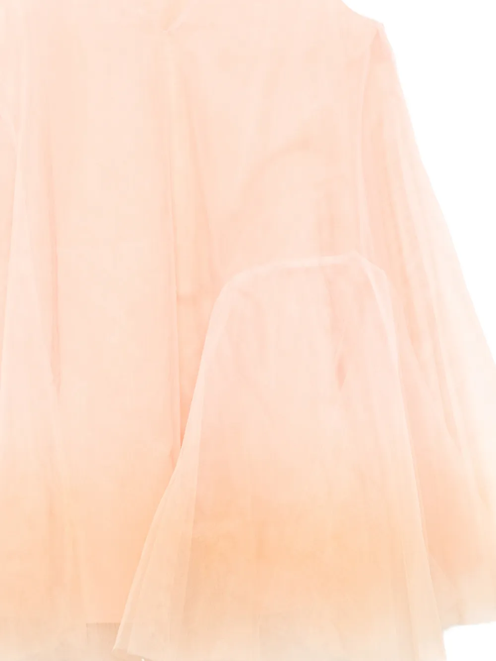 jnby by JNBY Mesh jurk met dip-dye print Oranje