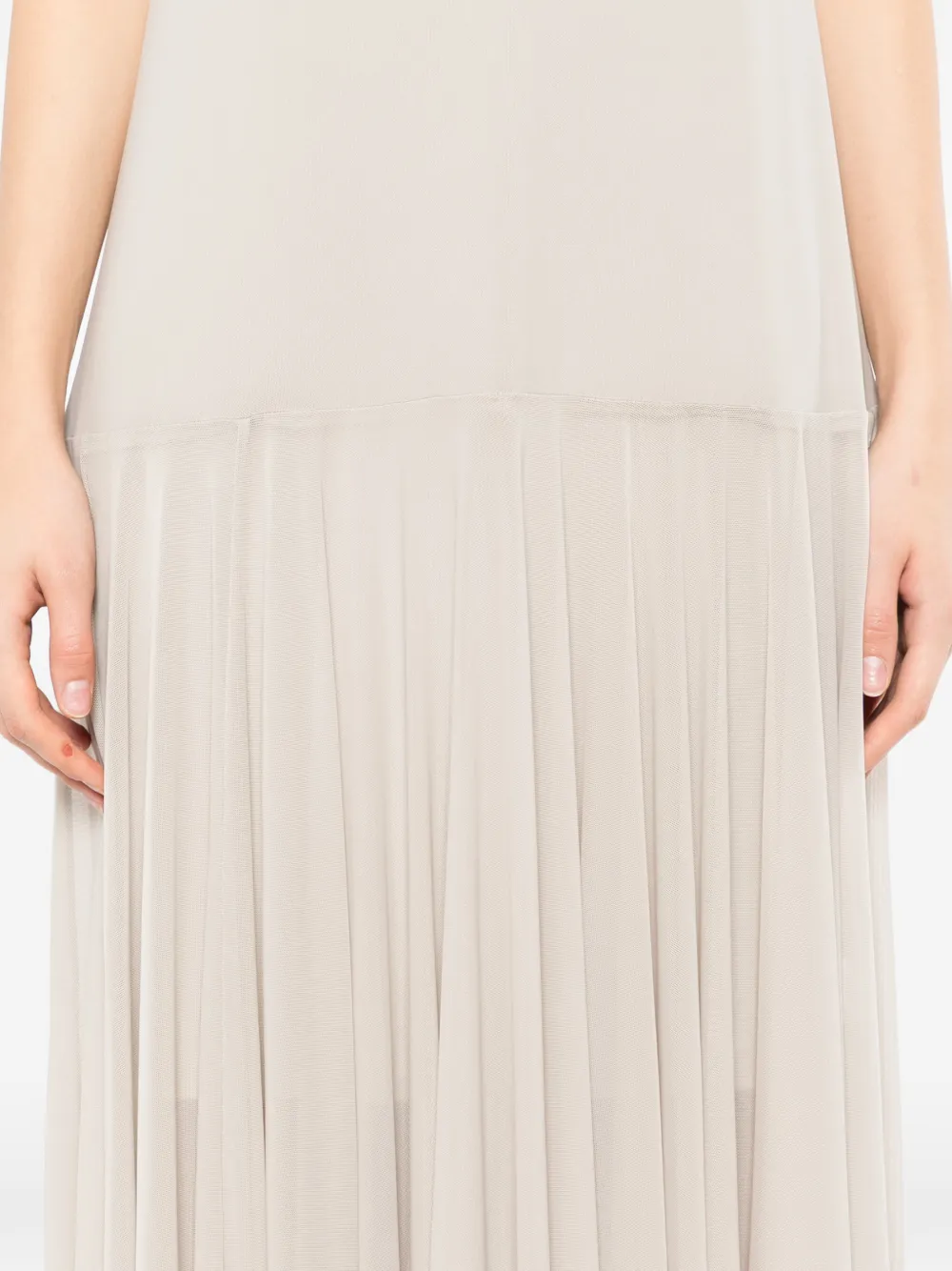 JNBY Jurk met asymmetrische afwerking Beige