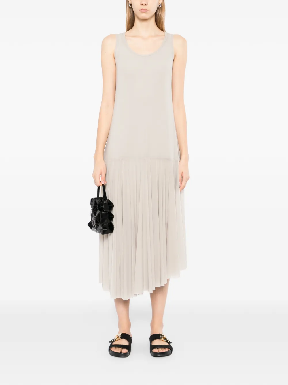 JNBY Jurk met asymmetrische afwerking Beige