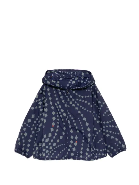 jnby by JNBY geometric hooded jacket