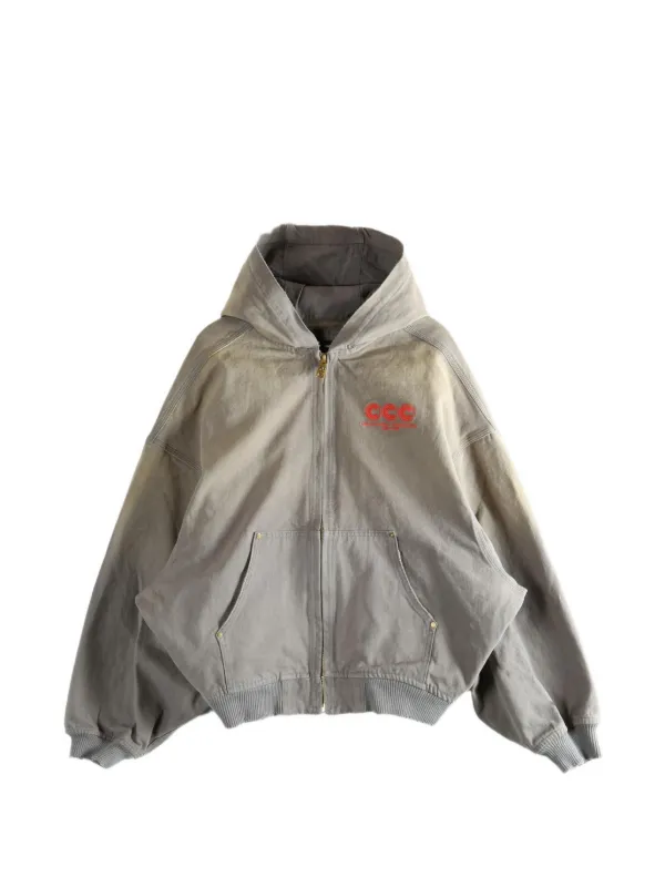 Willy Chavarria ジップ パーカー | グレー | FARFETCH JP