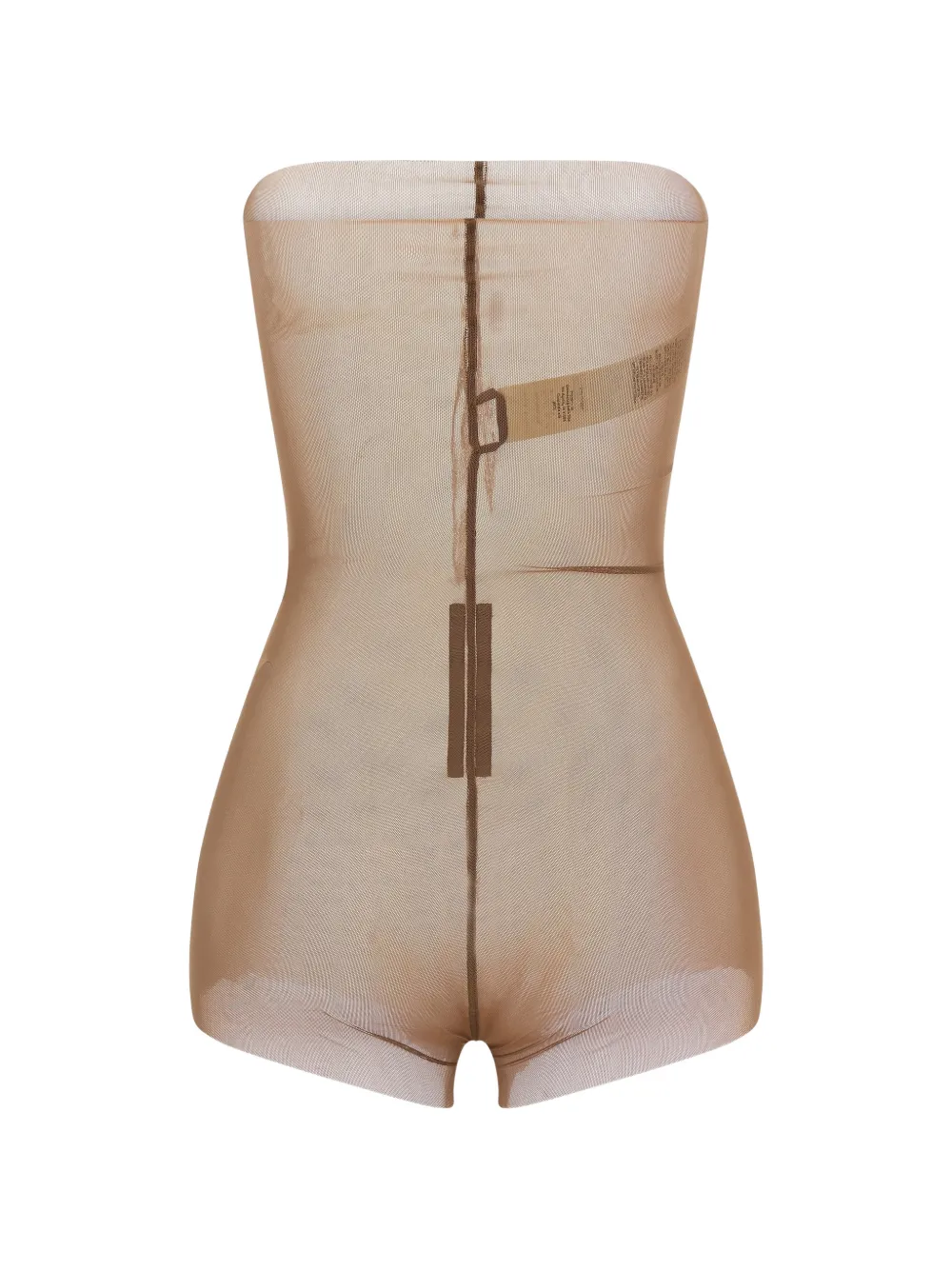  Rick Owens Transparent Playsuit - Neutrals 