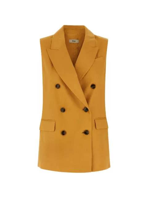Herno double-breasted waistcoat